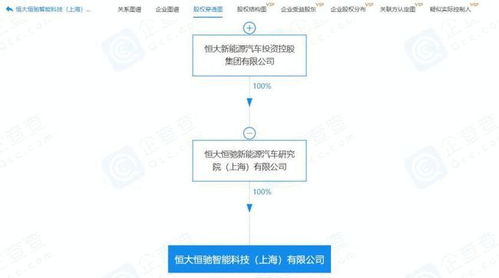 恒大新能源跨界布局網絡科技領域，注冊資本一億元成立新公司引關注